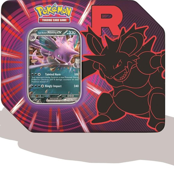 Pokémon TCG: Team Rocket Tin Mewtwo ex, Nidoking ex or Persian ex your choice - Picture 7 of 7